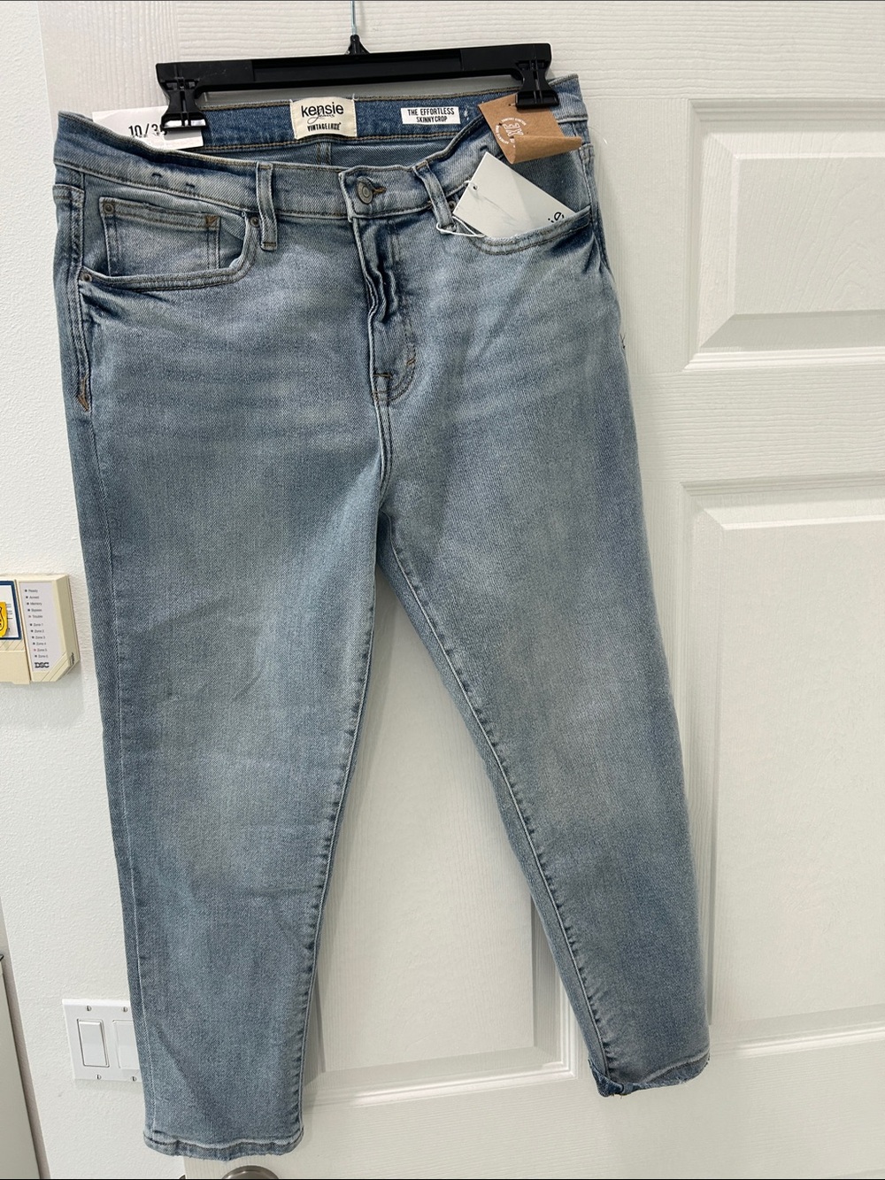 Kensie Effortless skinny crop Jeans - Blue